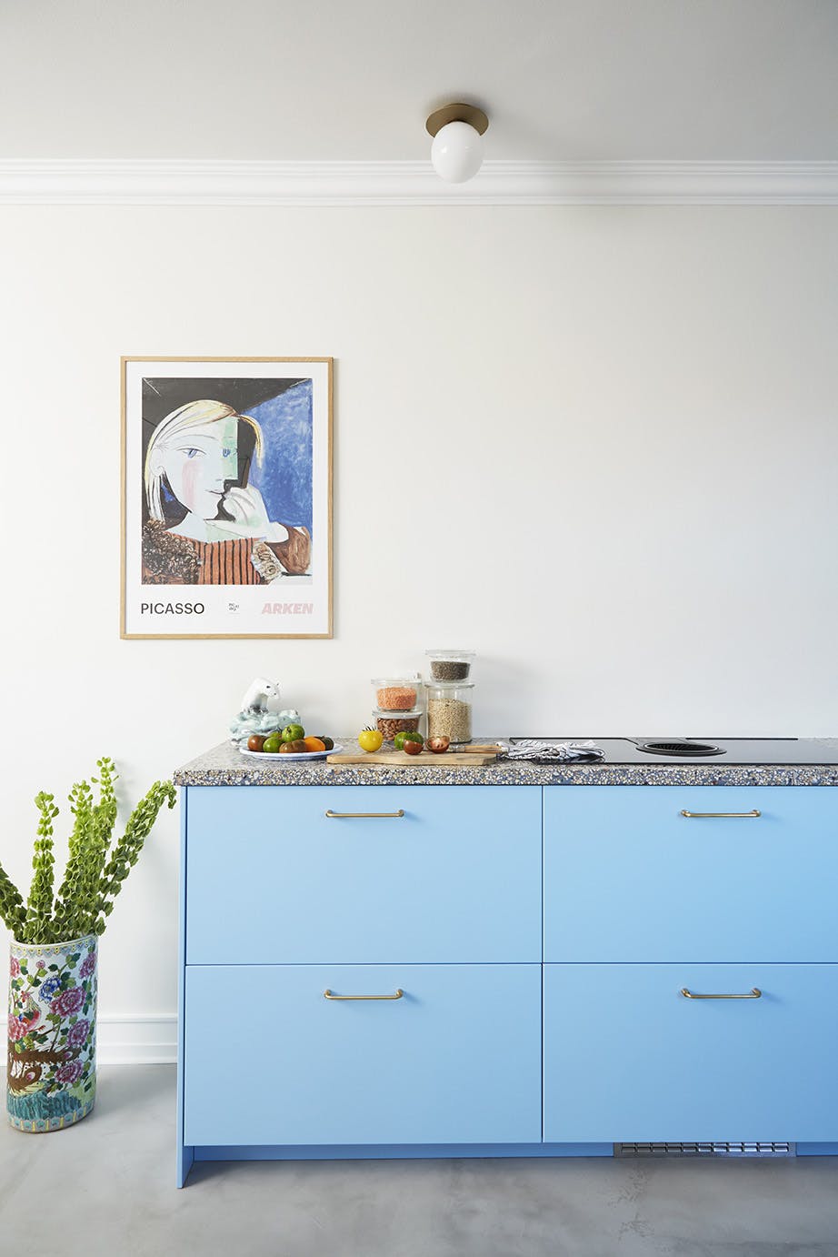 04 copy Blå kjøkkenfronter messinggrep